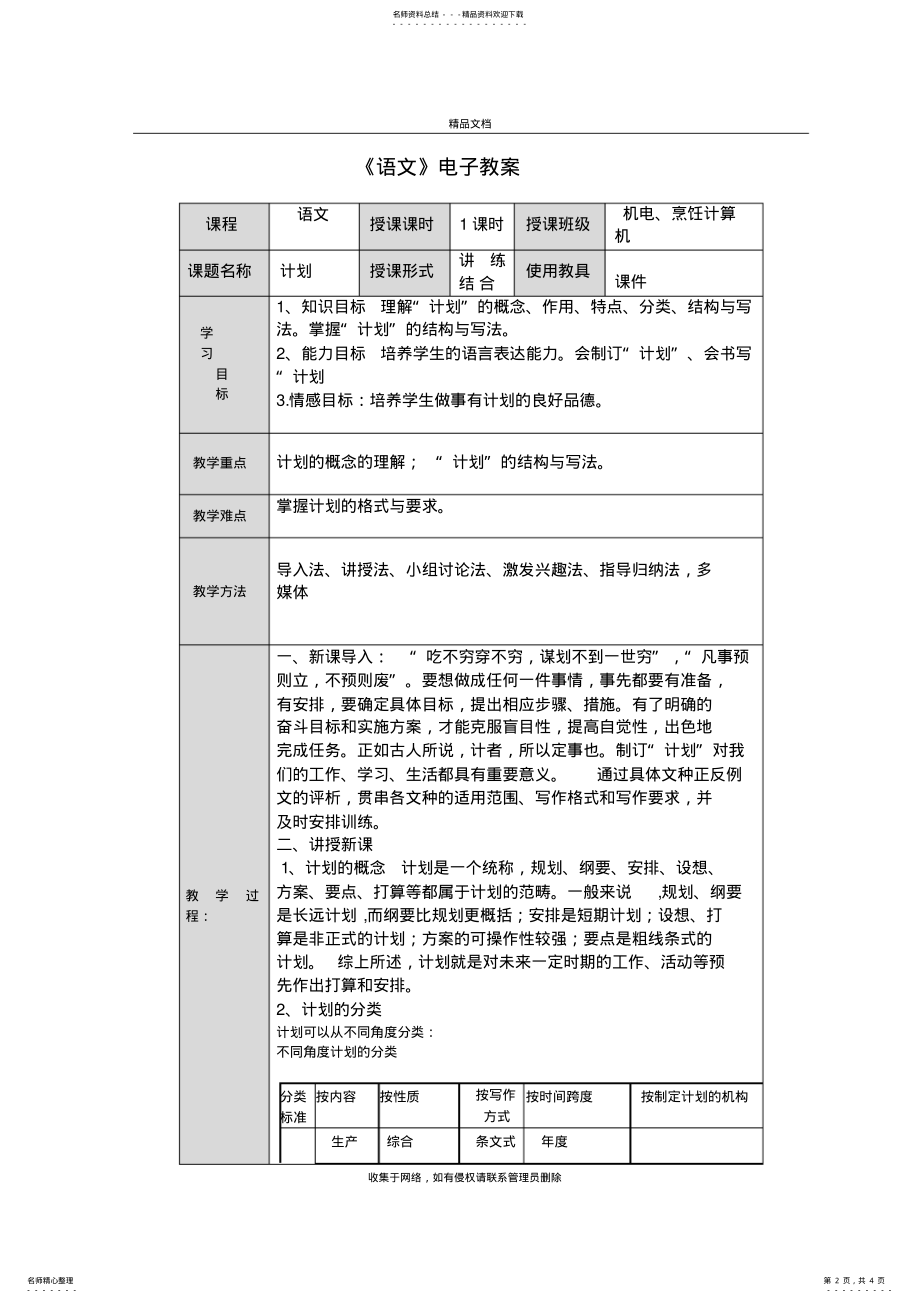 2022年2022年计划教案知识分享 .pdf_第2页