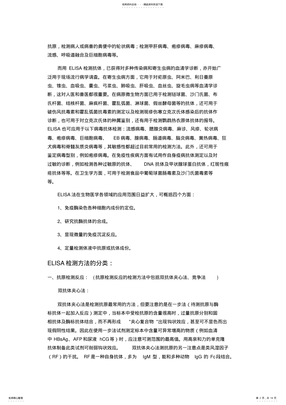 2022年ELISA检测专题介绍 .pdf_第2页