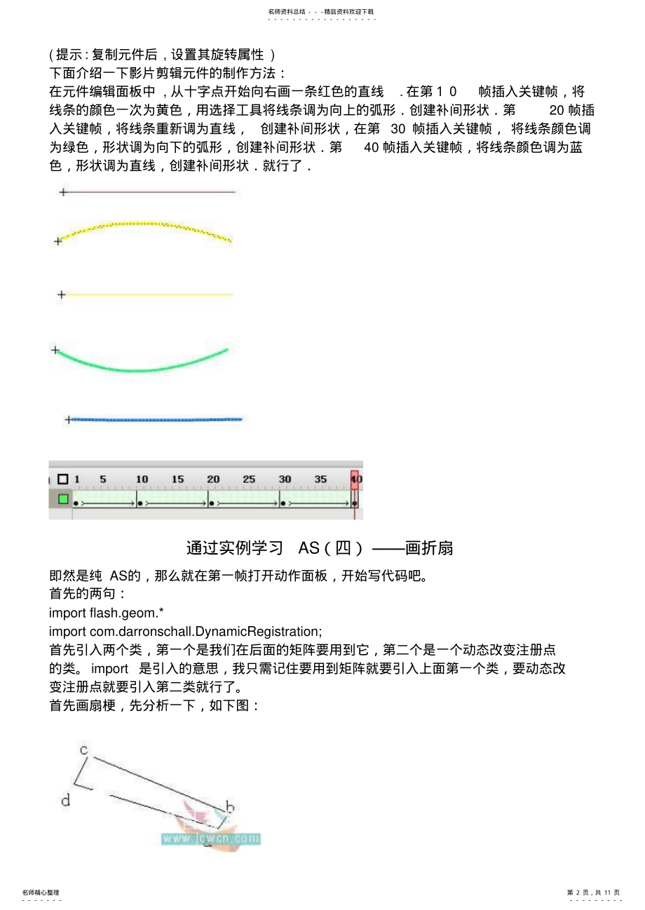 2022年Flash新手入门教程：AS代码中duplicateMOvieClip的应用 .pdf_第2页