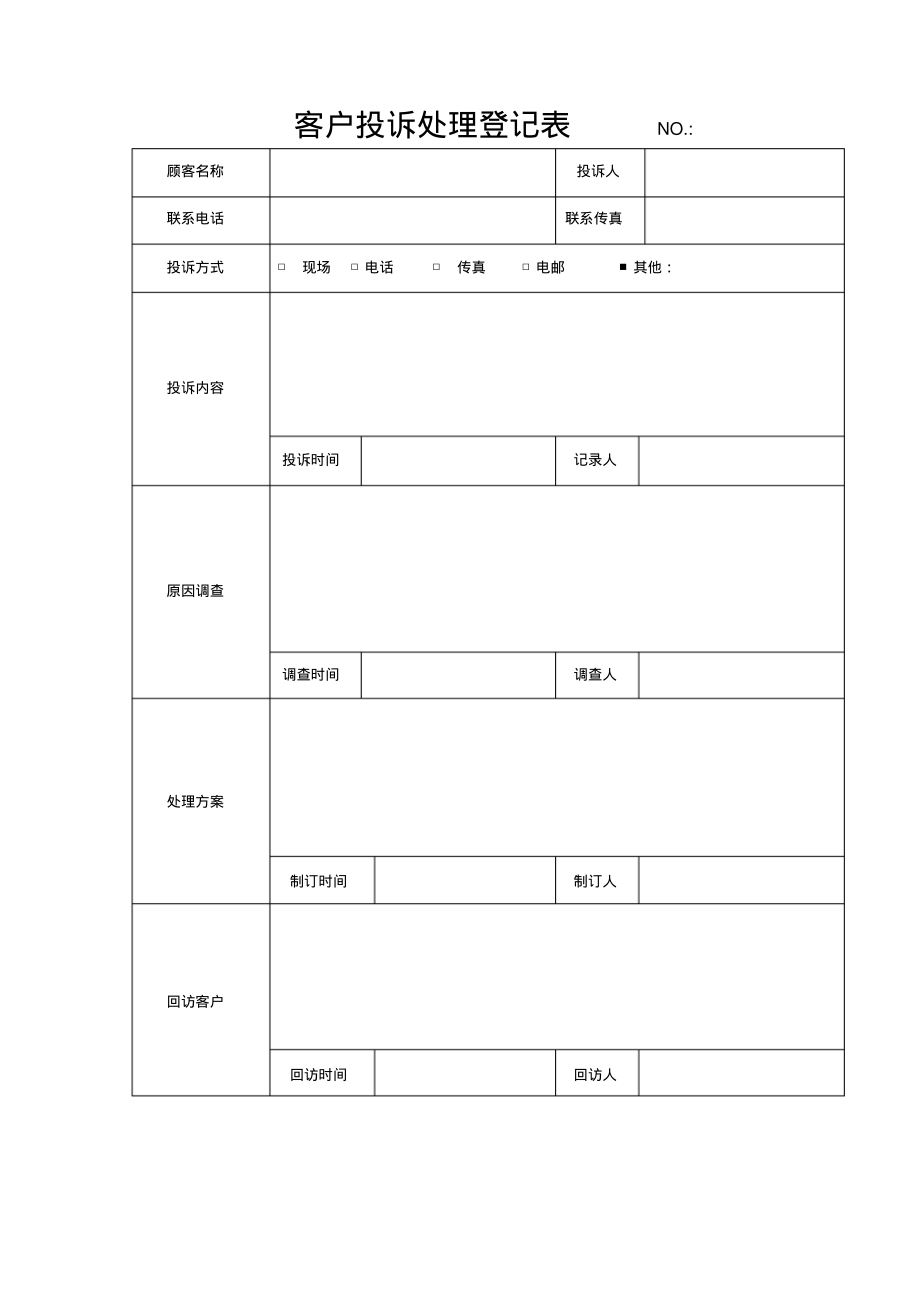 06与客户有关过程控制程序表格.pdf_第2页