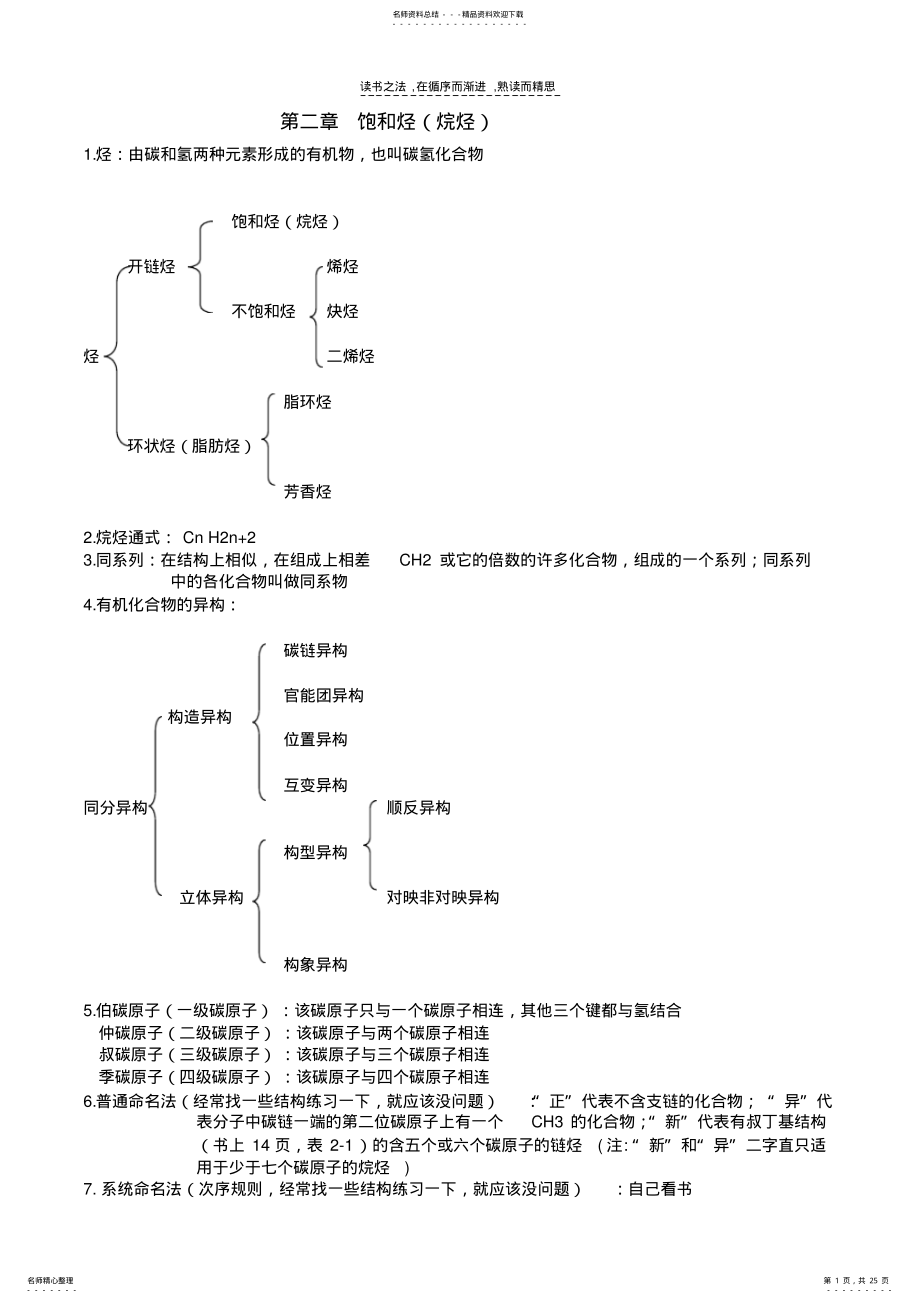 2022年有机化学汪小兰知识点总结化学 .pdf_第1页