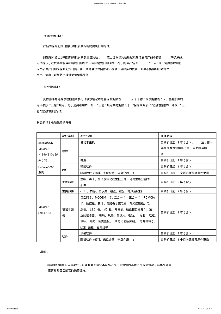 2022年2022年联想报修政策 .pdf_第2页