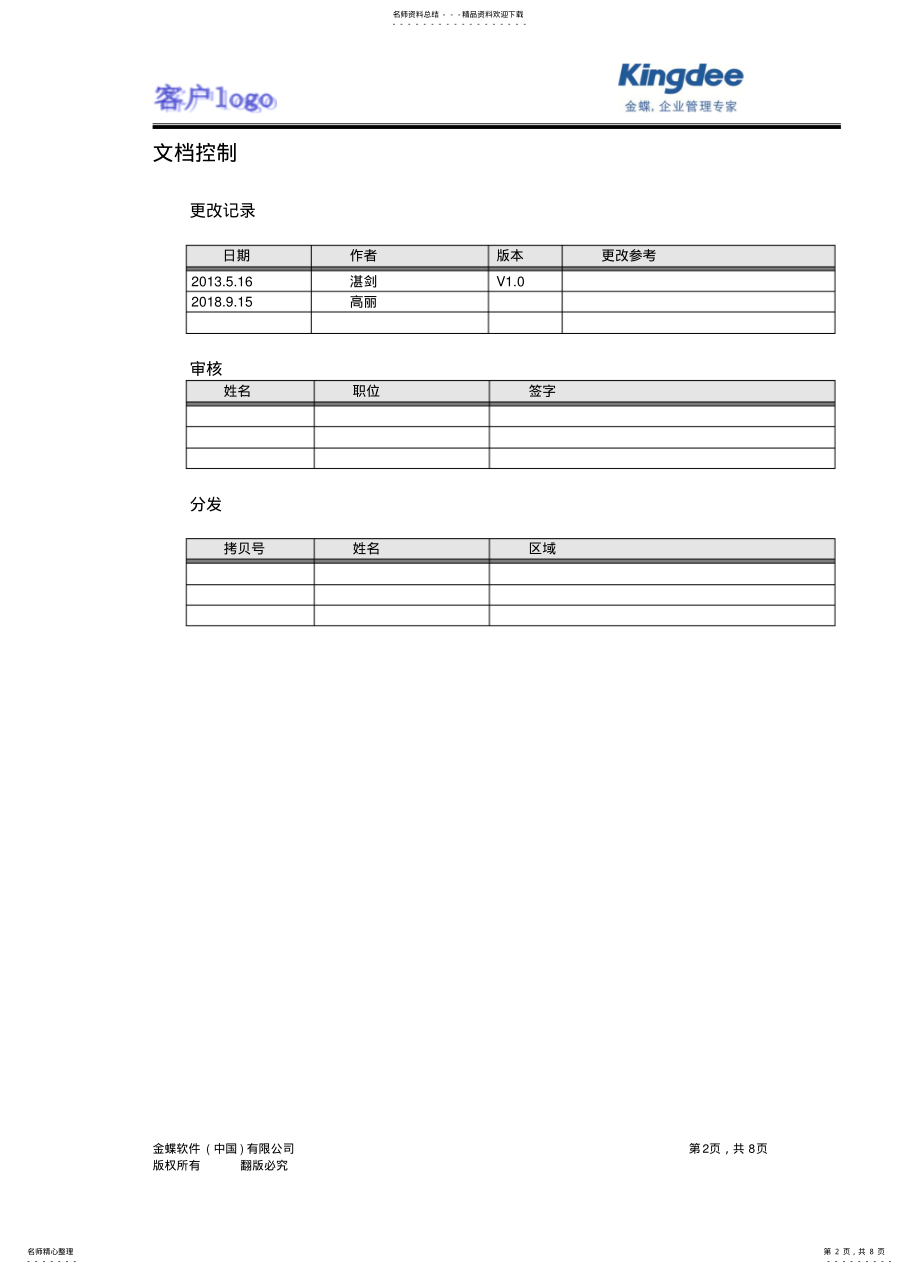 2022年2022年金蝶云星空系统操作手册-多组织V. .pdf_第2页