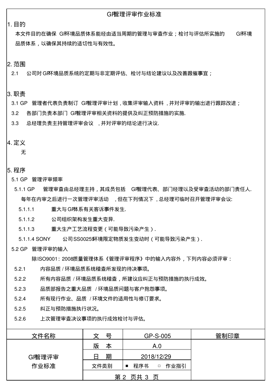 SONYGP管理评审作业程序.pdf_第2页