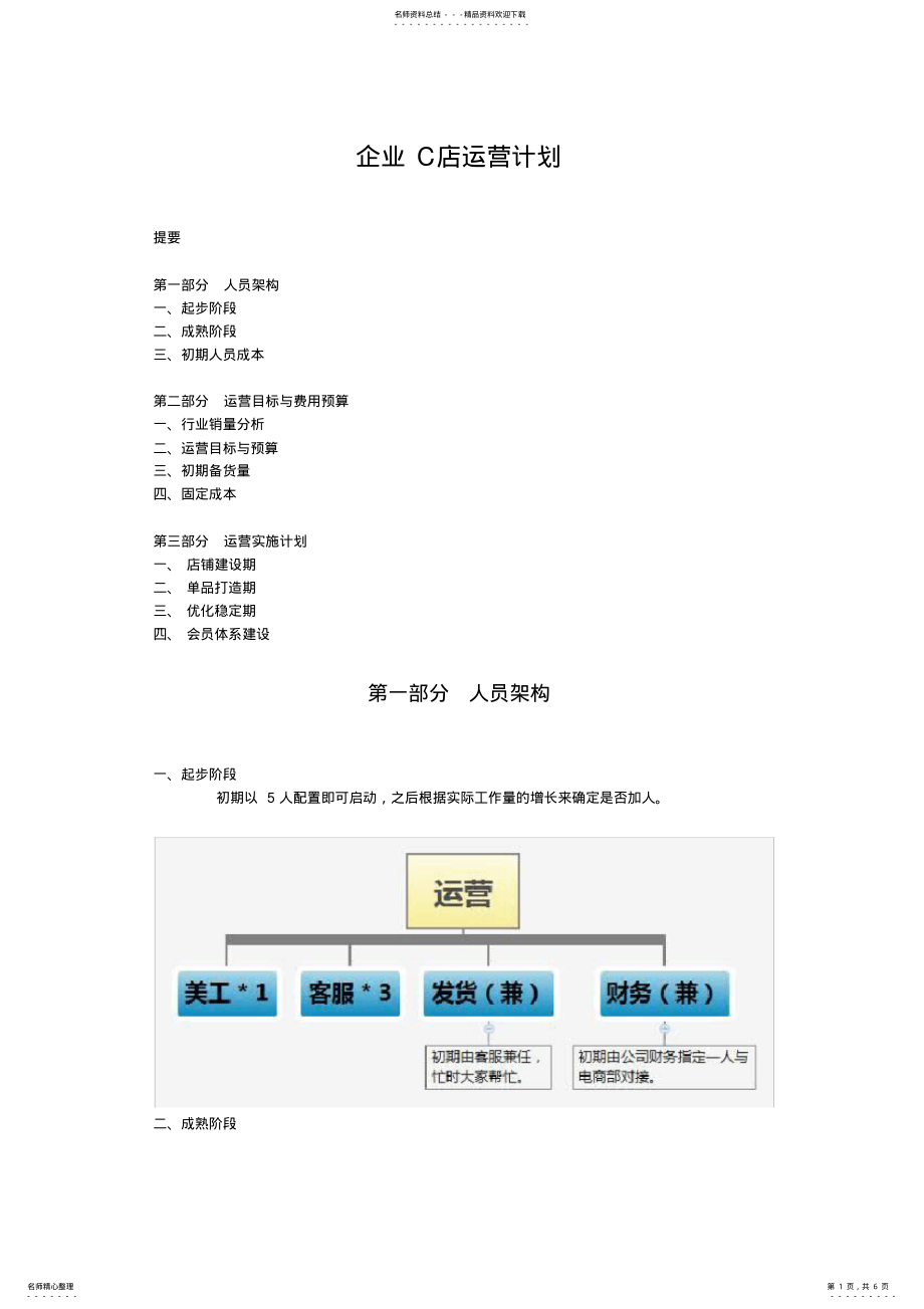 2022年淘宝运营计划 .pdf_第1页