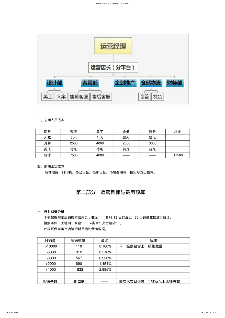 2022年淘宝运营计划 .pdf_第2页