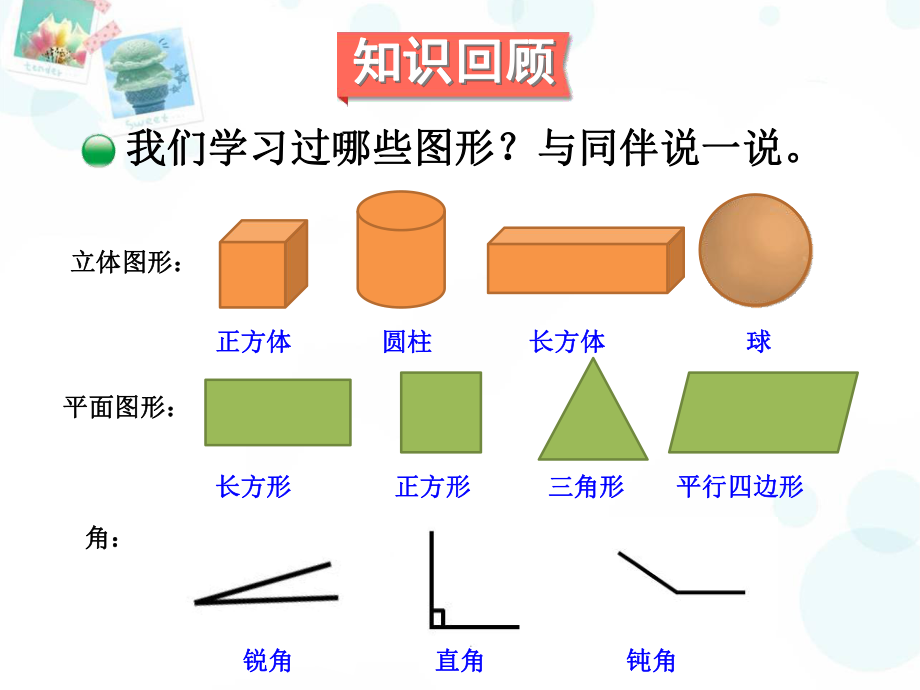 小学三年级数学总复习精品ppt课件-图形的认识.ppt_第2页