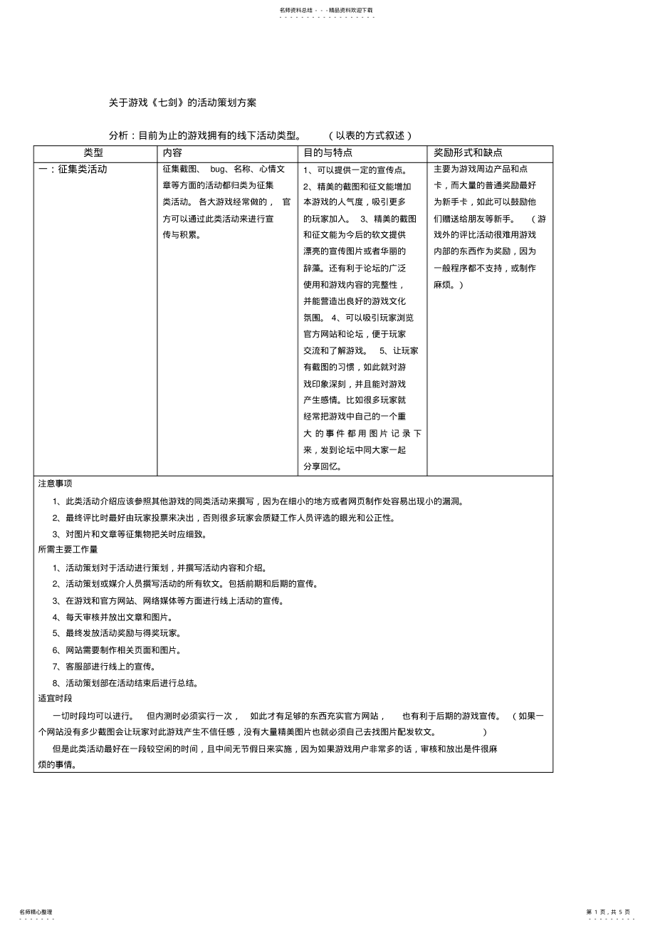 2022年游戏活动策划 .pdf_第1页