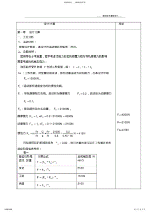 2022年液压设计说明书 .pdf