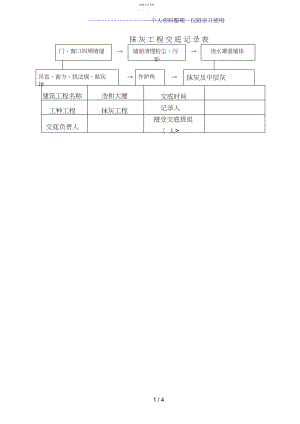 2022年某大厦抹灰工程交底.docx