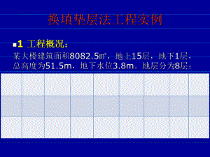 换填垫层法工程实例ppt课件.ppt