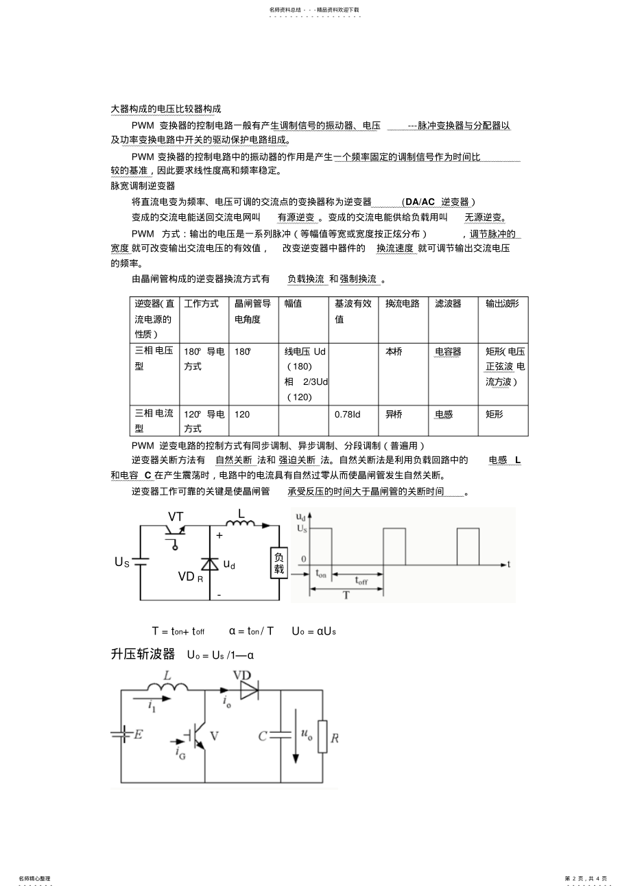 2022年模电数电及电力电子技术知识点 .pdf_第2页