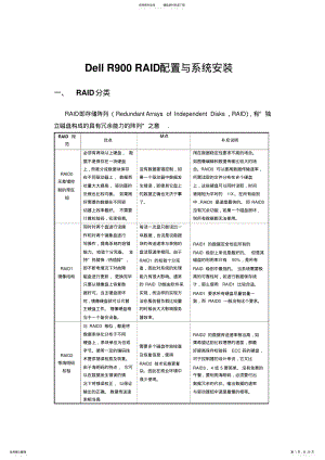 2022年DELL服务器磁盘RAID制作与系统安装 .pdf