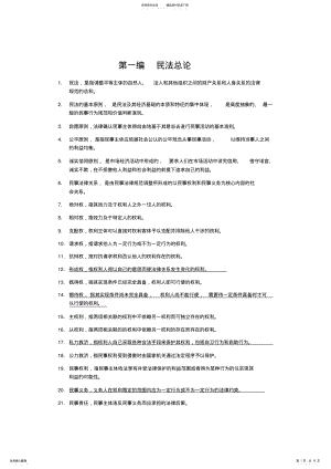 2022年民法名词解释汇总 .pdf