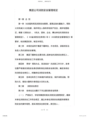 2022年2022年集团公司消防安全管理规定 .pdf