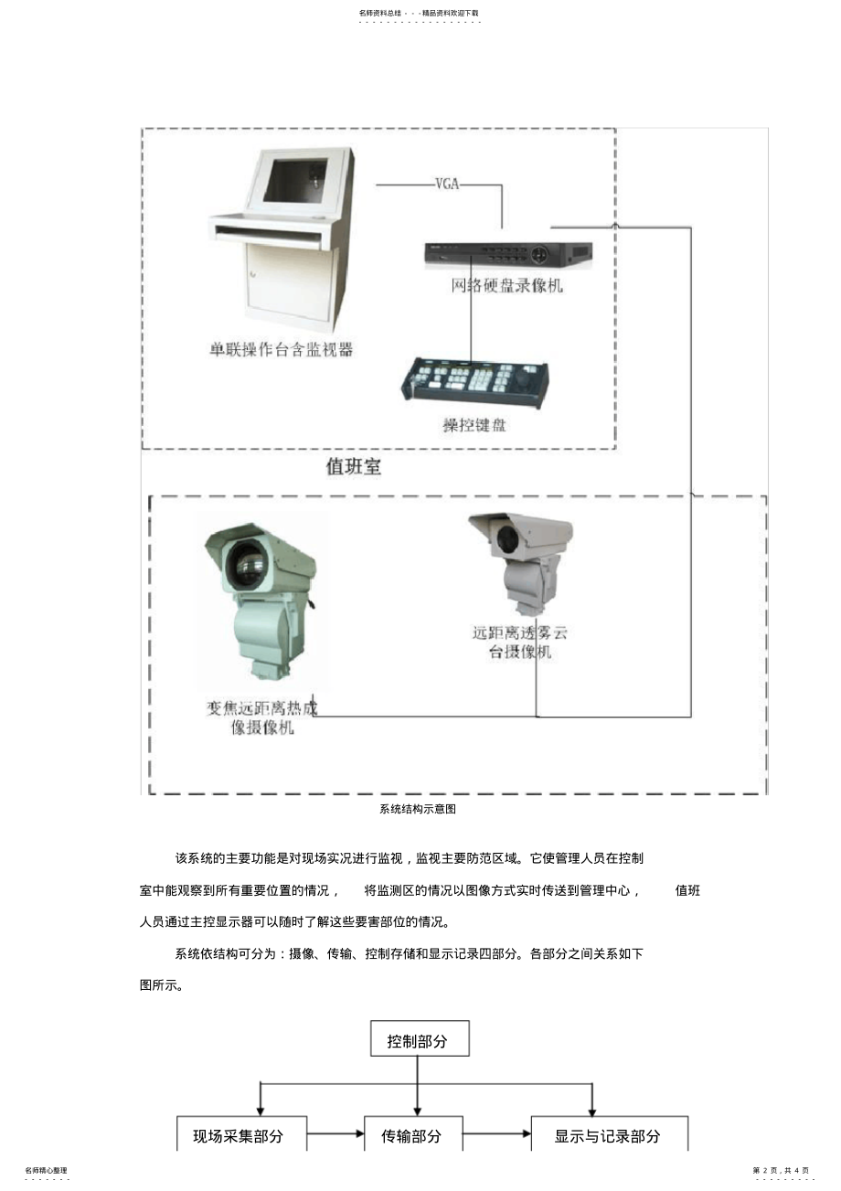 2022年水库监控系统方案 .pdf_第2页