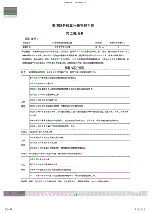 2022年2022年集团财务信息管理主管岗位说明书 .pdf