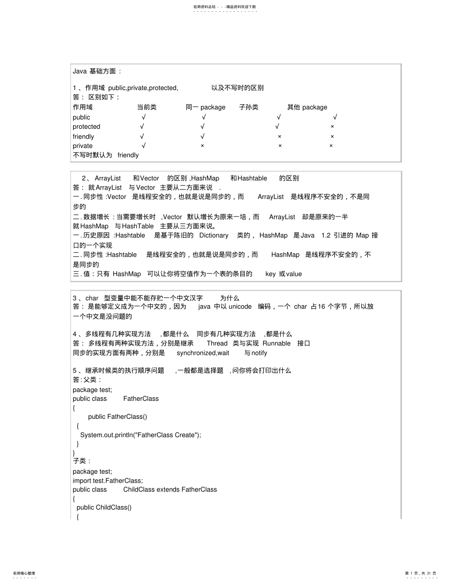 2022年java_公司笔试面试题 .pdf_第1页