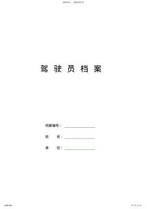 2022年2022年驾驶员档案 .pdf