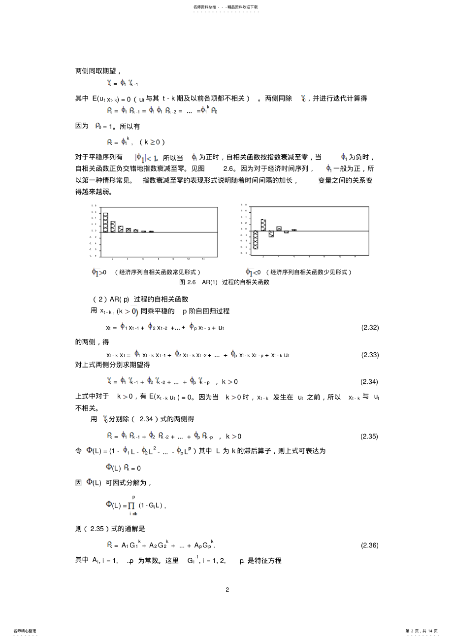 2022年2022年讲义时间序列模型 .pdf_第2页