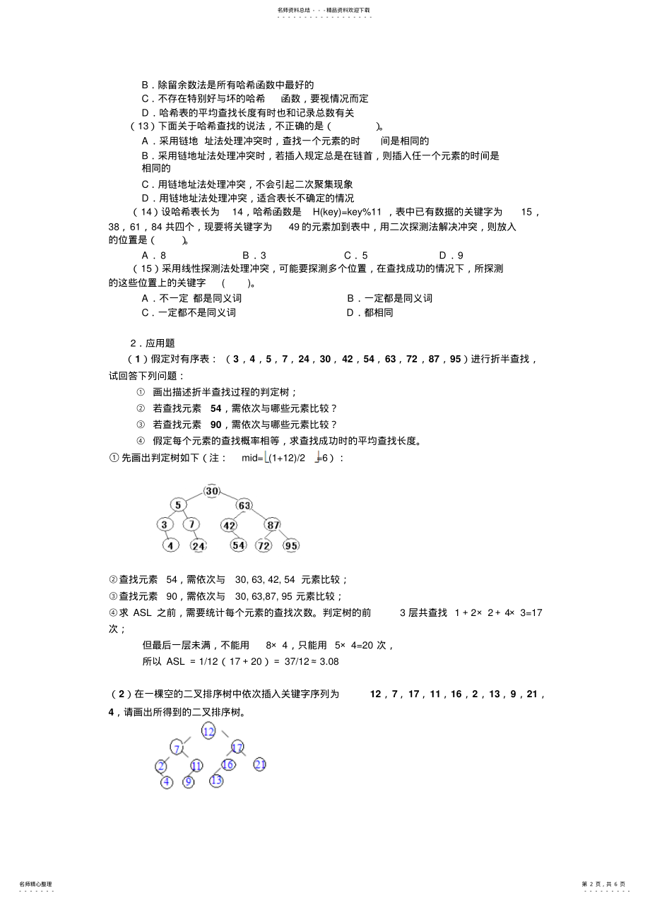 2022年查找作业答案 .pdf_第2页