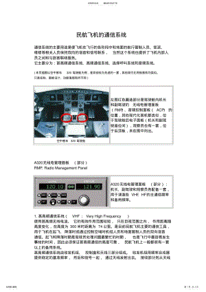 2022年民航飞机的通信系统 .pdf