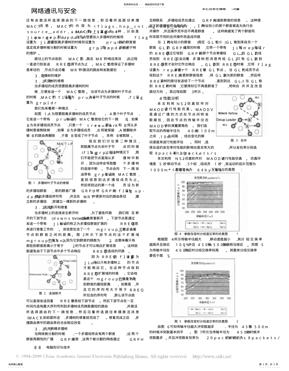 2022年AODV路由算法的多播通信[收 .pdf_第2页