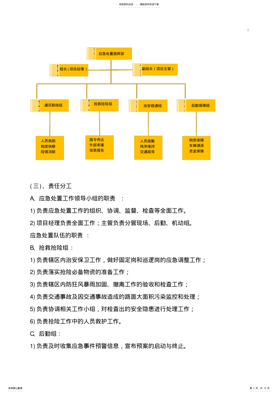 2022年2022年管理方案计划预案及其紧急情况管理方案计划方案计划 .pdf_第2页