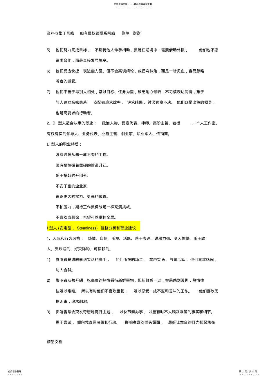 2022年DISC分析结果说明 .pdf_第2页