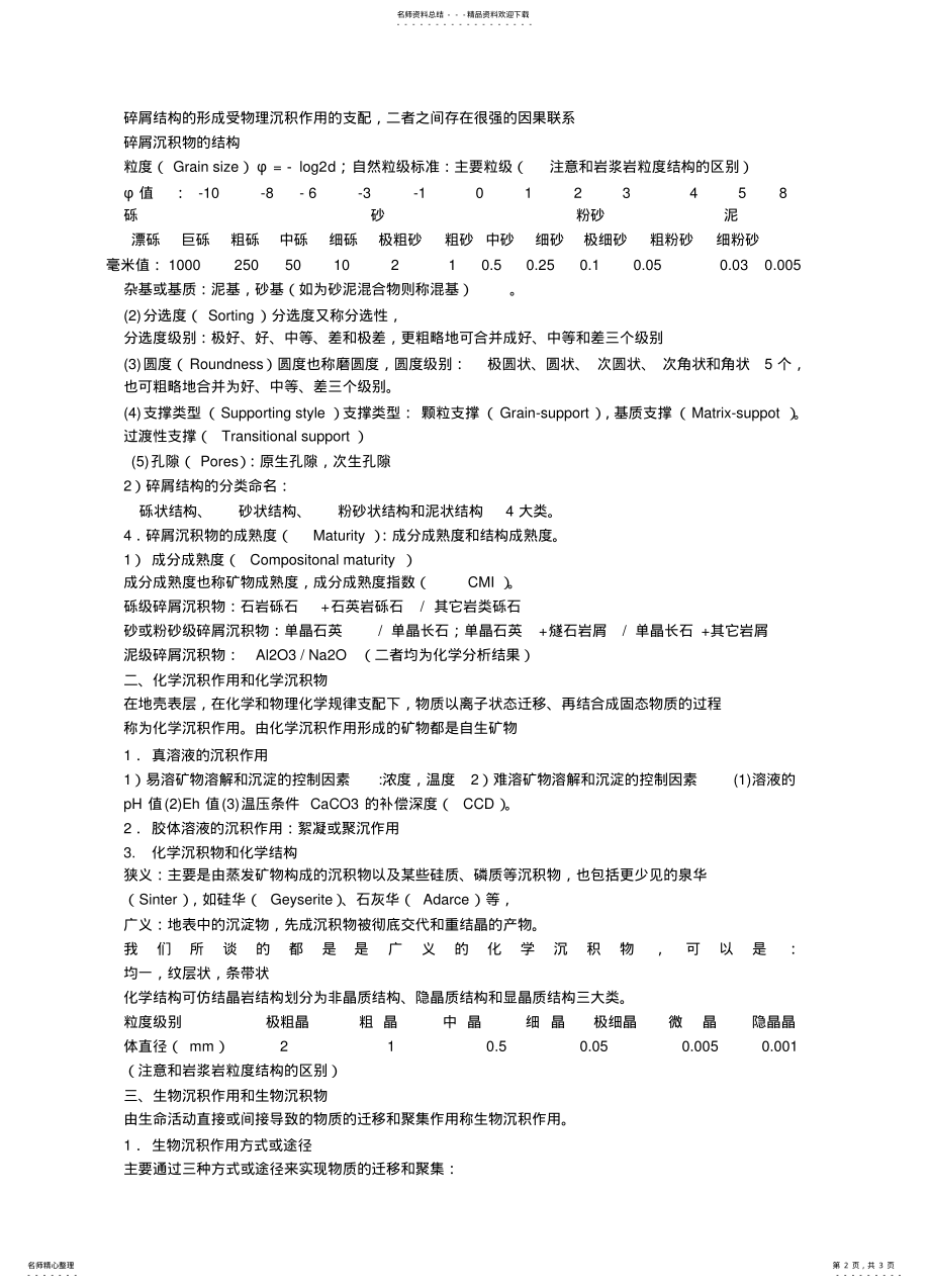 2022年沉积作用与沉积物 .pdf_第2页