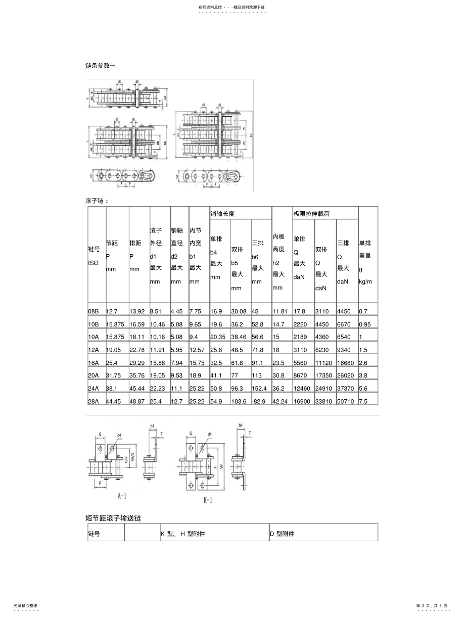 2022年2022年链条规格型号及其识别 .pdf_第2页