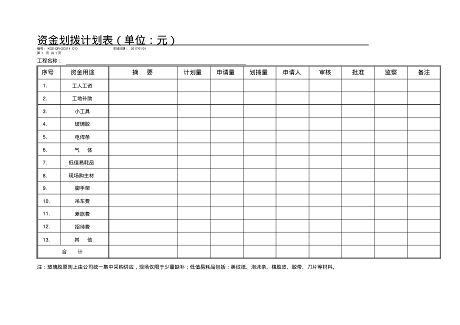 资金划拔计划表.pdf_第1页