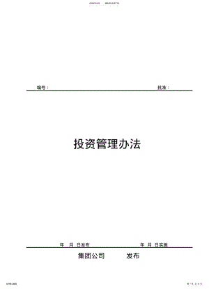 2022年2022年集团投资管理办 .pdf