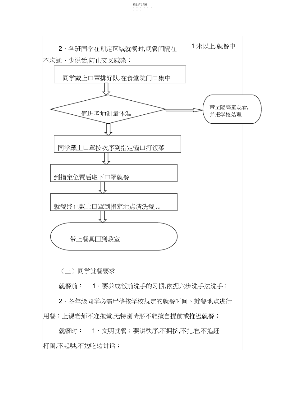 2022年汉中市龙江中学疫情防控期间学校食堂师生错峰就餐方案.docx_第2页