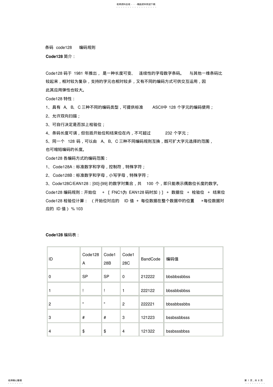 2022年条码code编码规则归类 .pdf_第1页