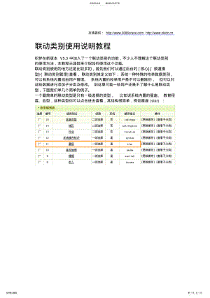 2022年dede二次开发手册之联动类别使用说明教程篇 .pdf