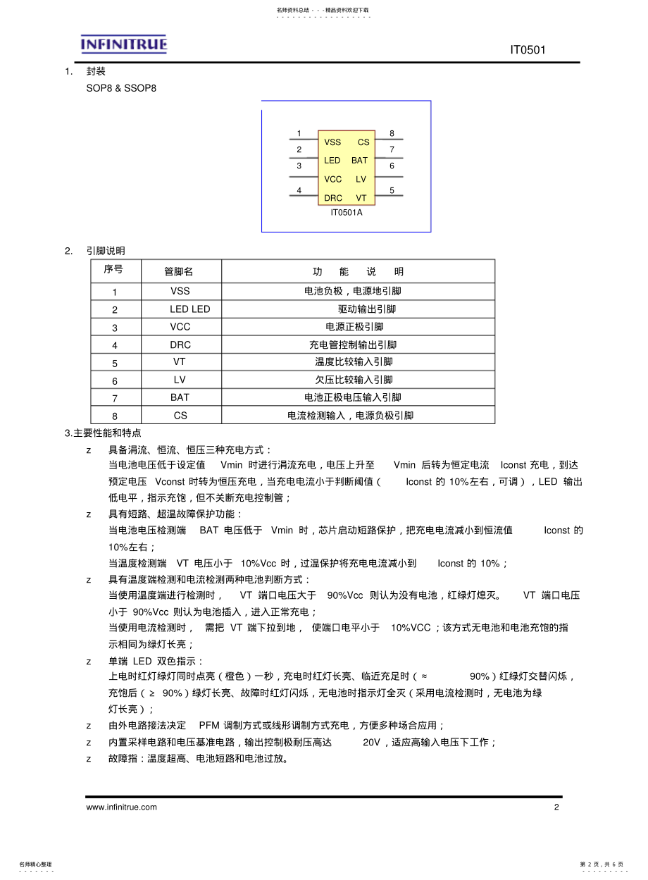 2022年2022年锂电池充电芯片IT .pdf_第2页