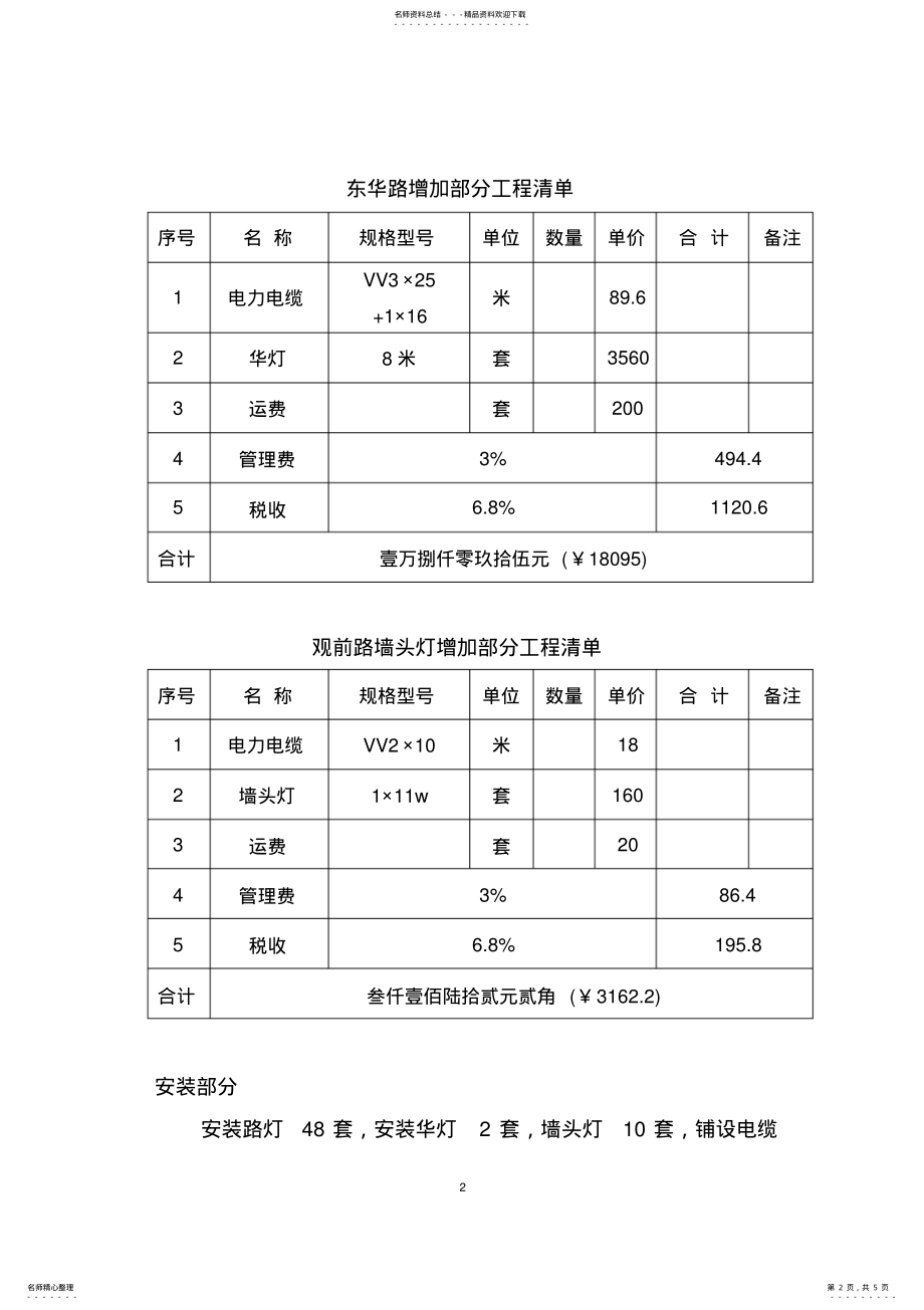 2022年2022年路灯安装合同 .pdf_第2页