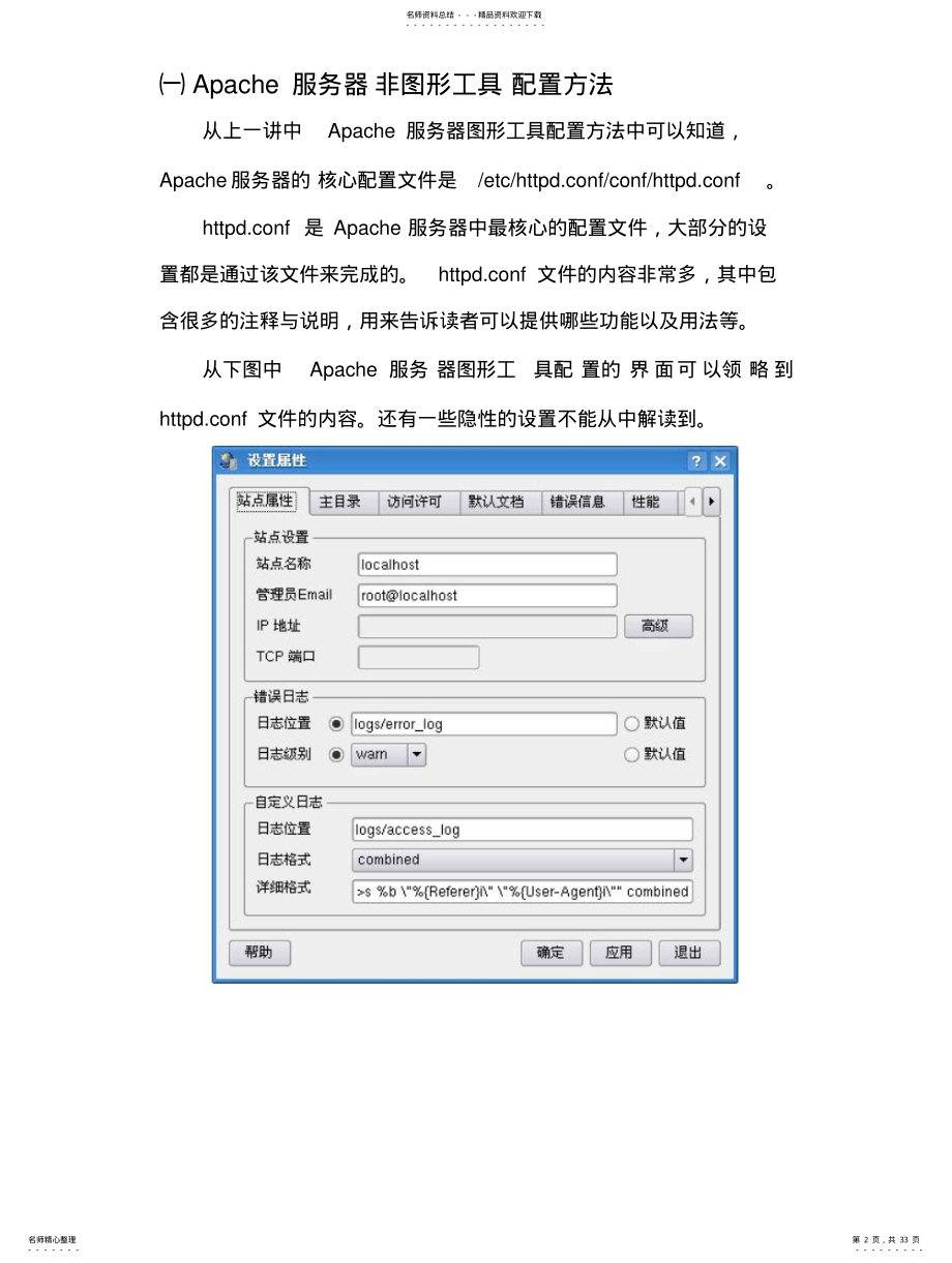 2022年Apache服务的配置和验证 .pdf_第2页