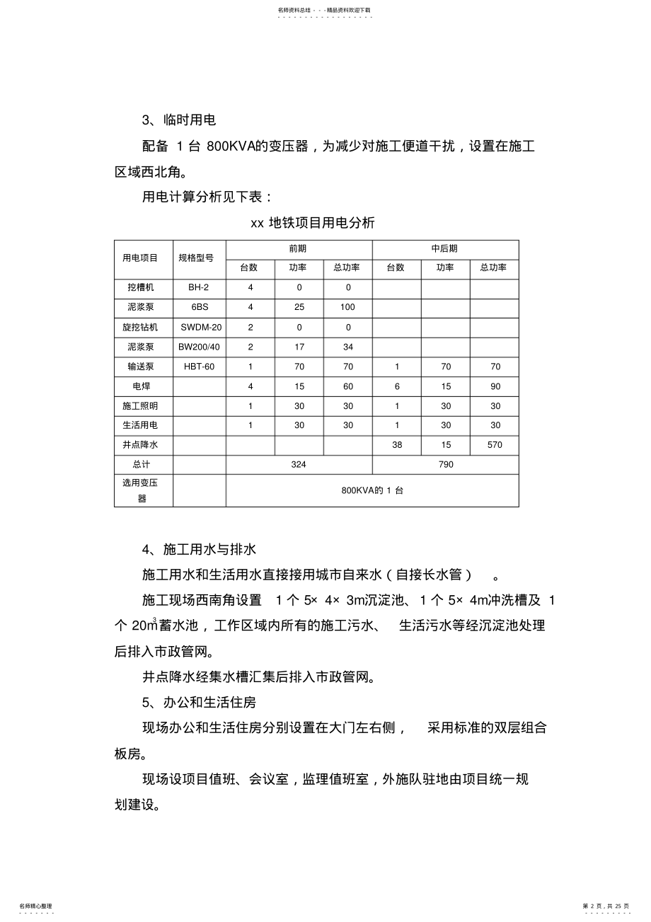 2022年武汉市地铁车站工程总体施工方案_secret .pdf_第2页