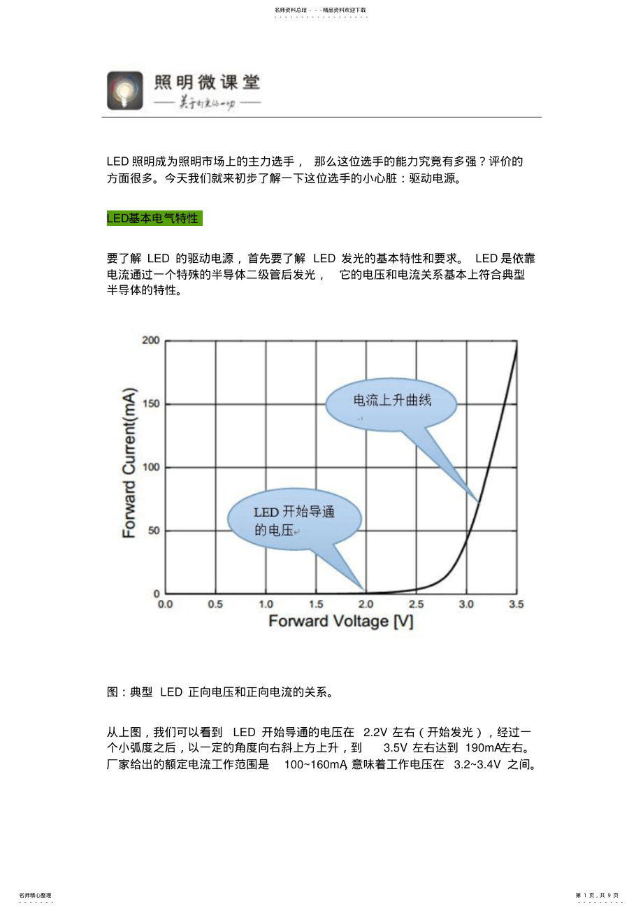 2022年LED驱动电路的基本架构和特性 .pdf_第1页