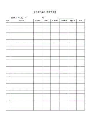 文件资料发放、回收记录.pdf