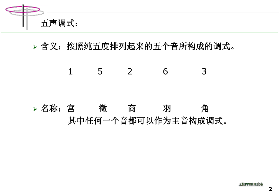 基本乐理-五声调式ppt课件.ppt_第2页