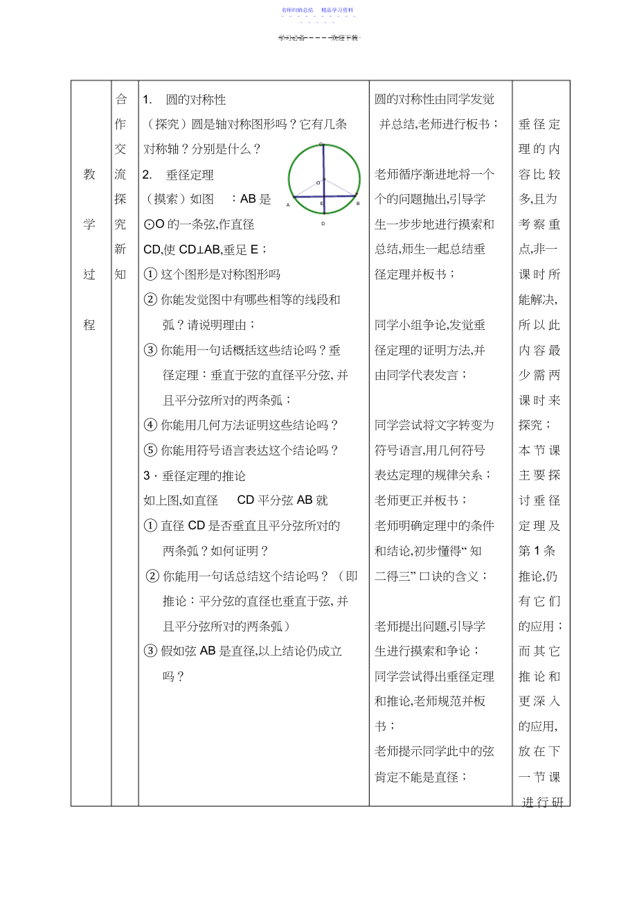 2022年《垂直于弦的直径》参考教案.docx_第2页