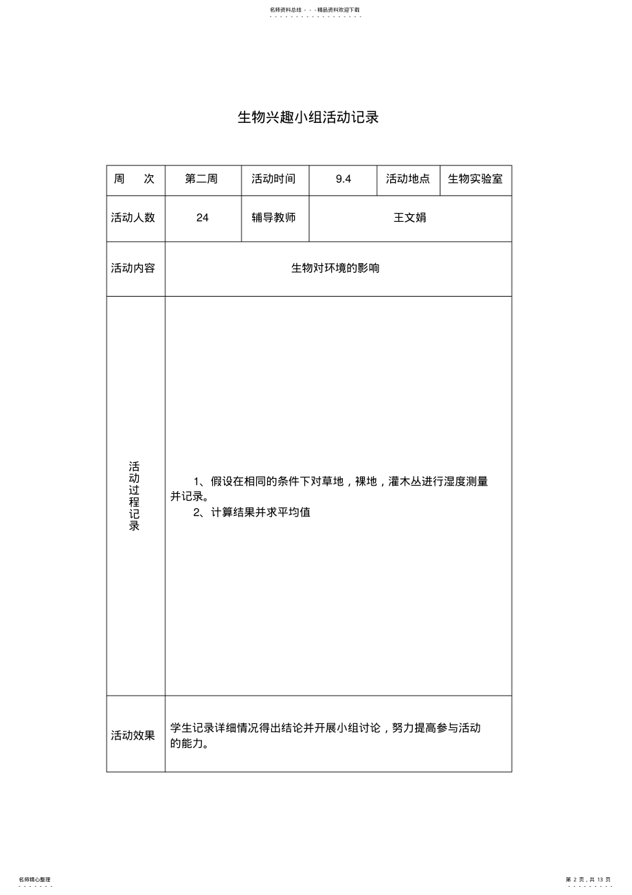 2022年生物兴趣小组记录 .pdf_第2页