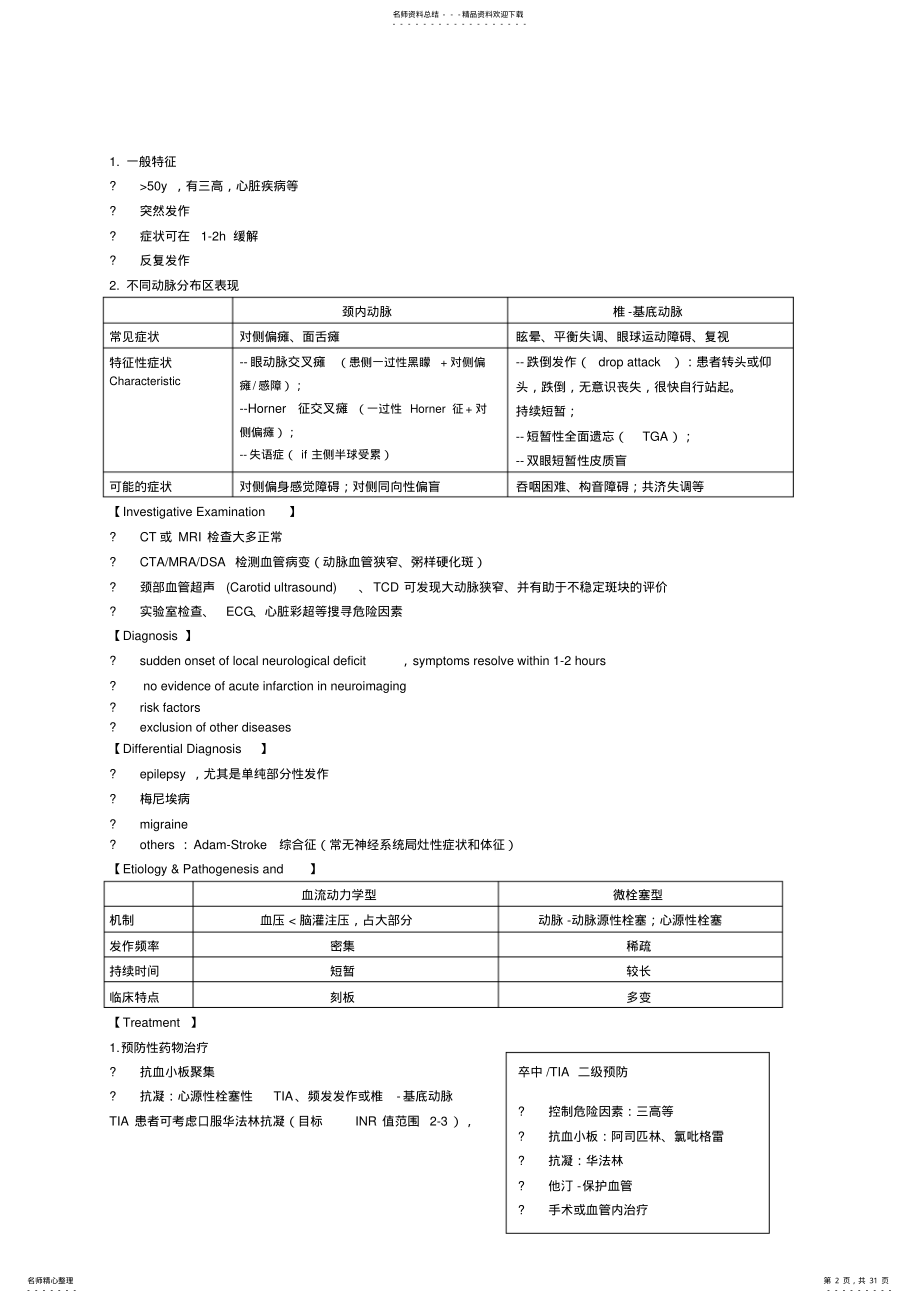 2022年神经病学重点总结 .pdf_第2页