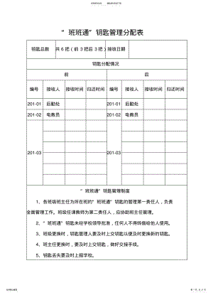 2022年班班通钥匙管理表 .pdf