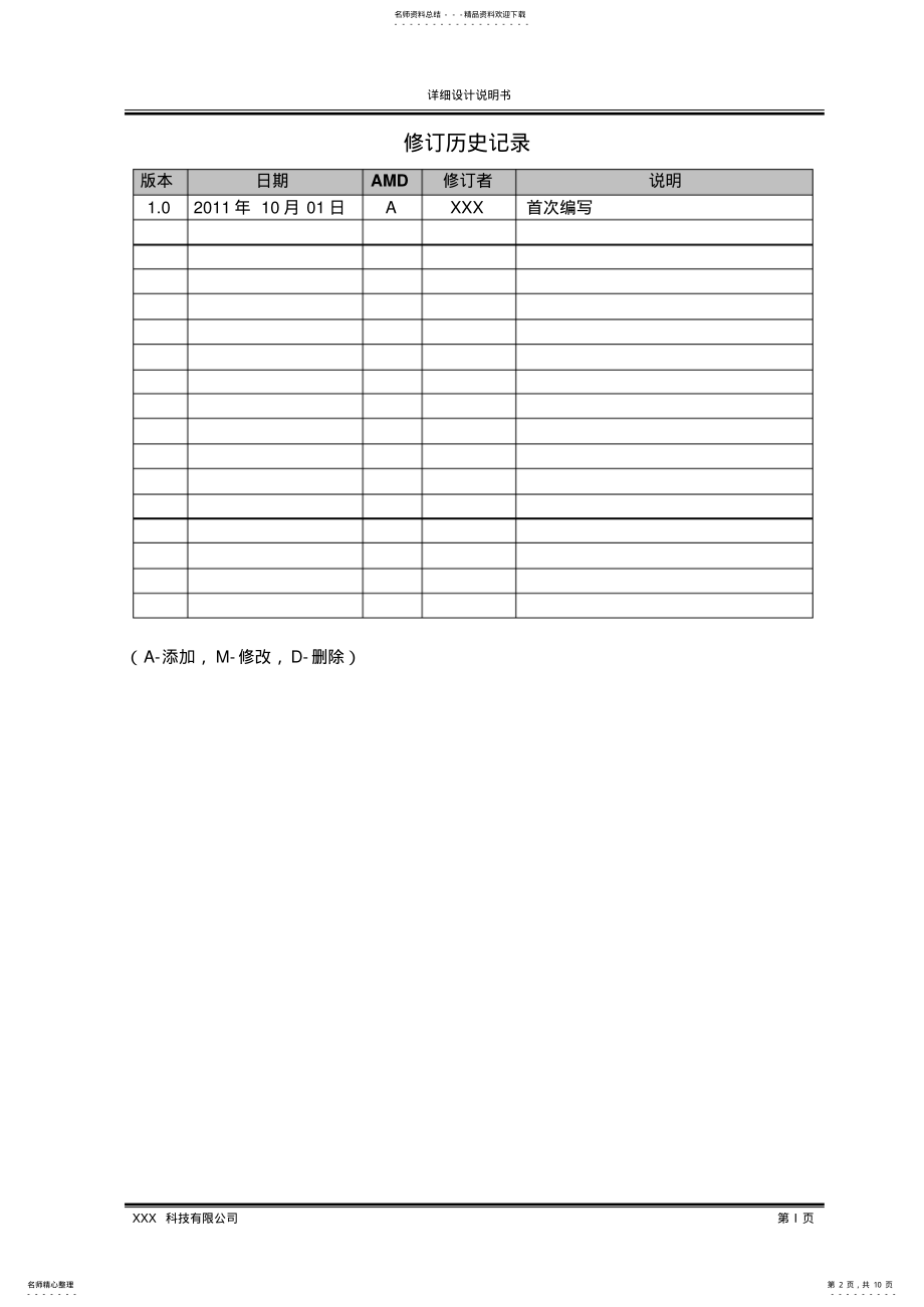 2022年SF软件详细设计说明书 .pdf_第2页