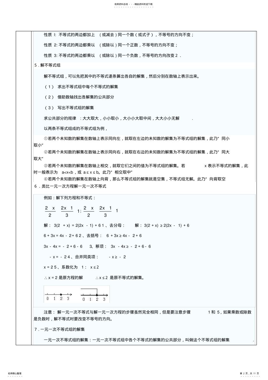 2022年不等式与不等式组 2.pdf_第2页