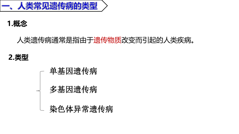 5.3人类遗传病课件--高一下学期生物人教版必修2.pptx_第2页